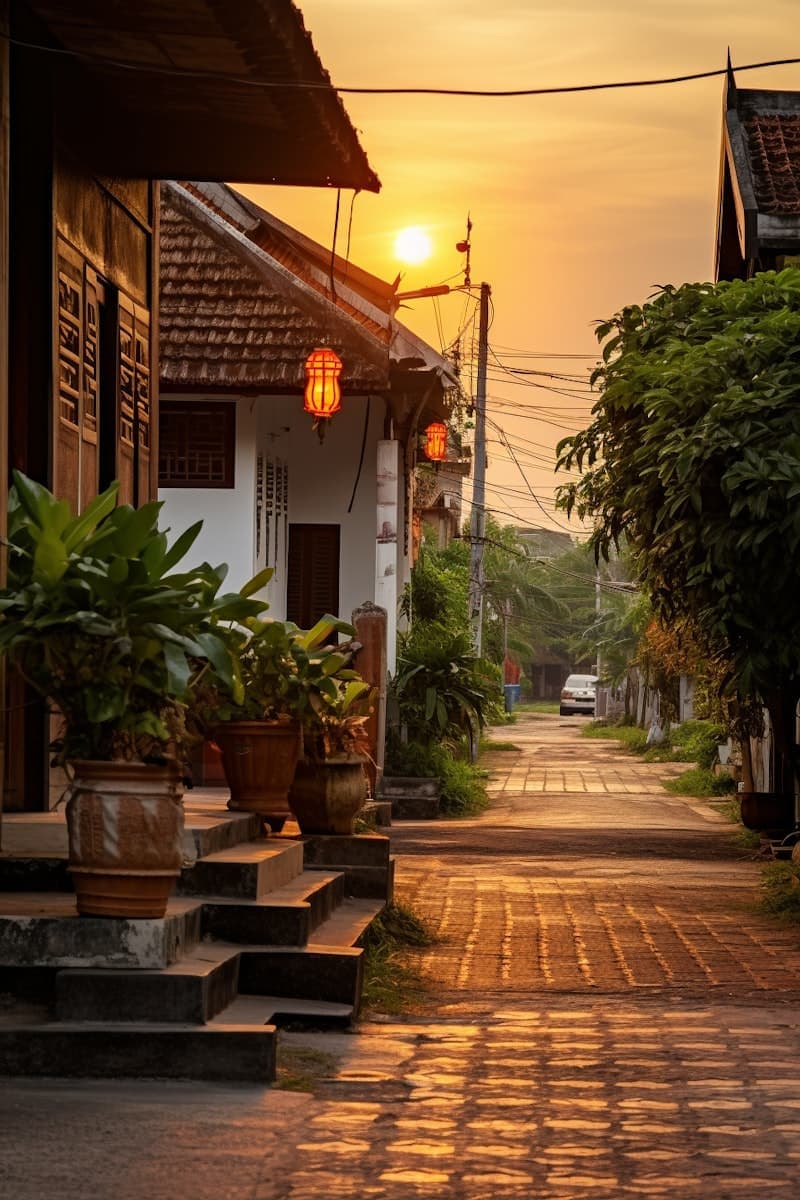 Outdoor area at Sunset Grove Home