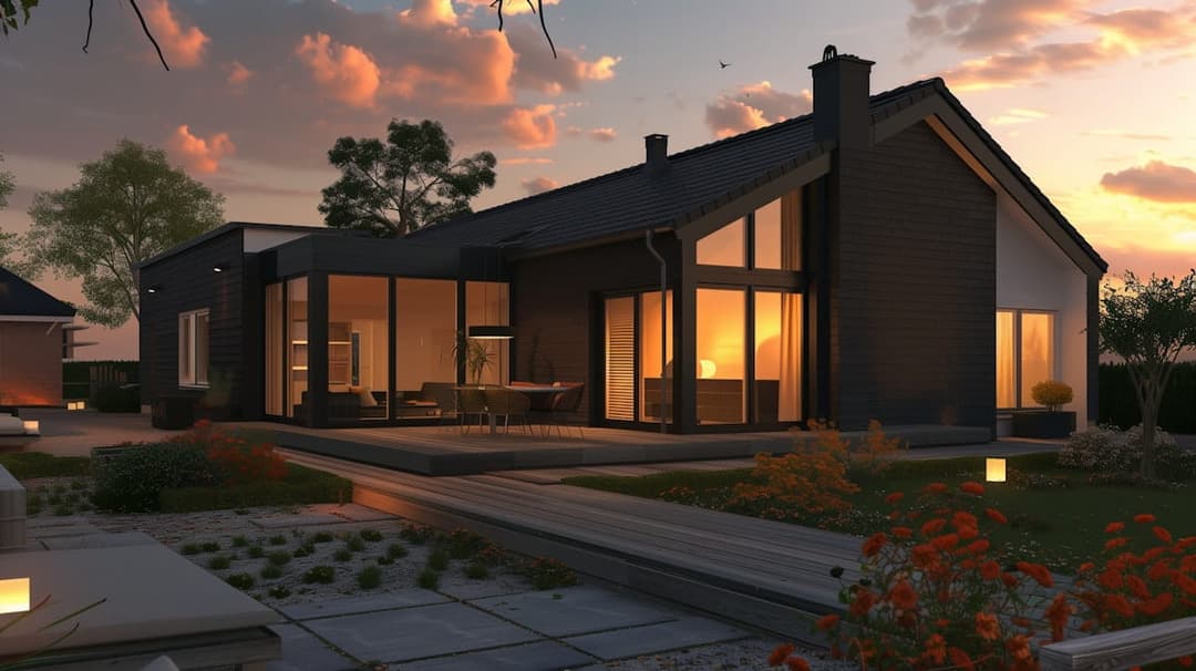 Exterior view of Sunset Grove Home